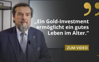 Gold-Investment als private Altersvorsorge